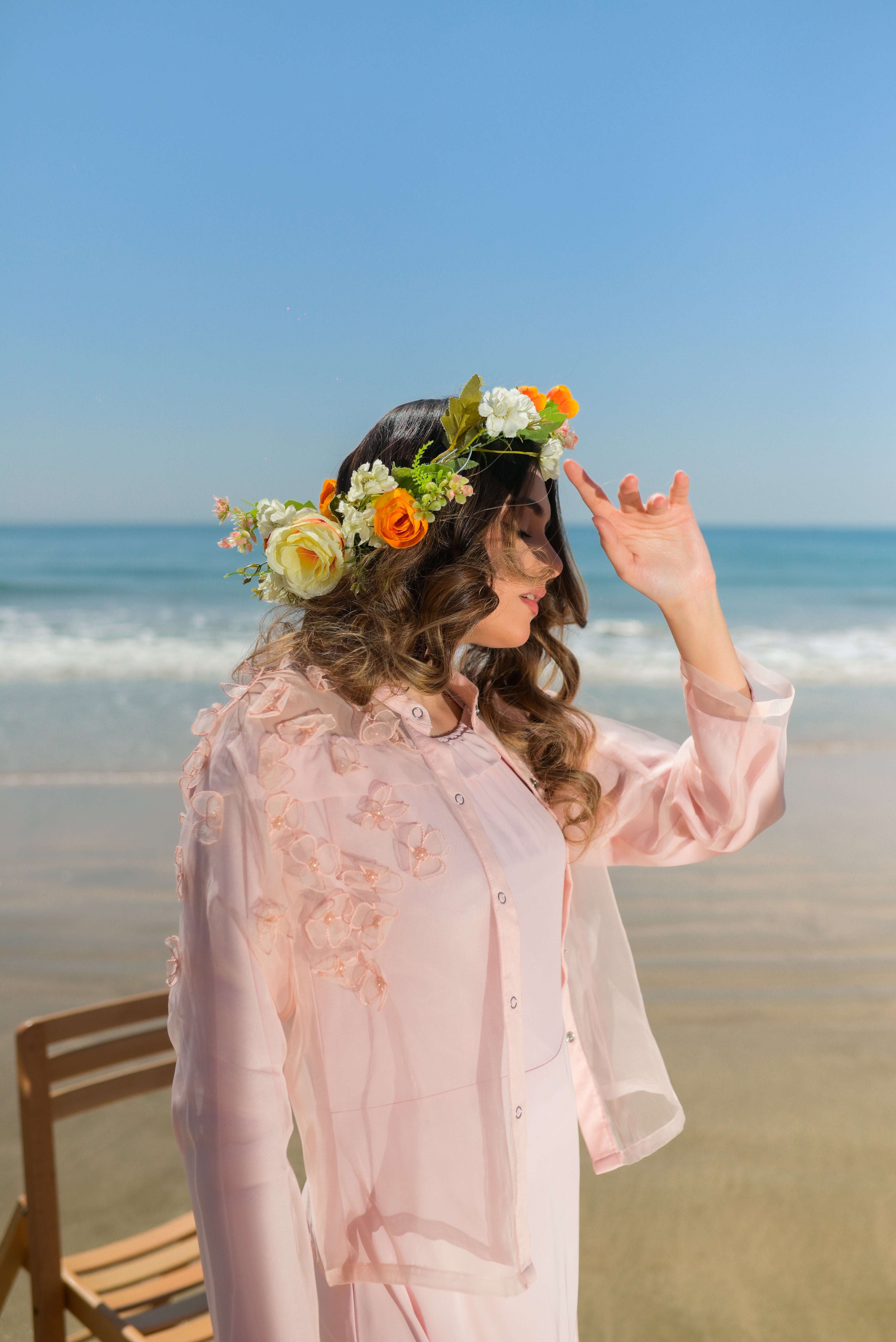 3D Embroidered Frock